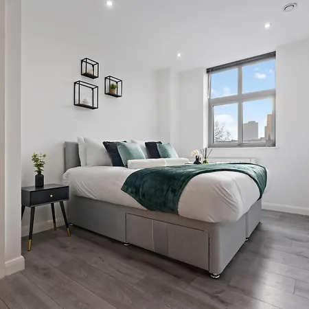 City Centre Luxury Apartment , Sofa Bed, Wifi, Netflix, Urban Retreat Leicester Extérieur photo
